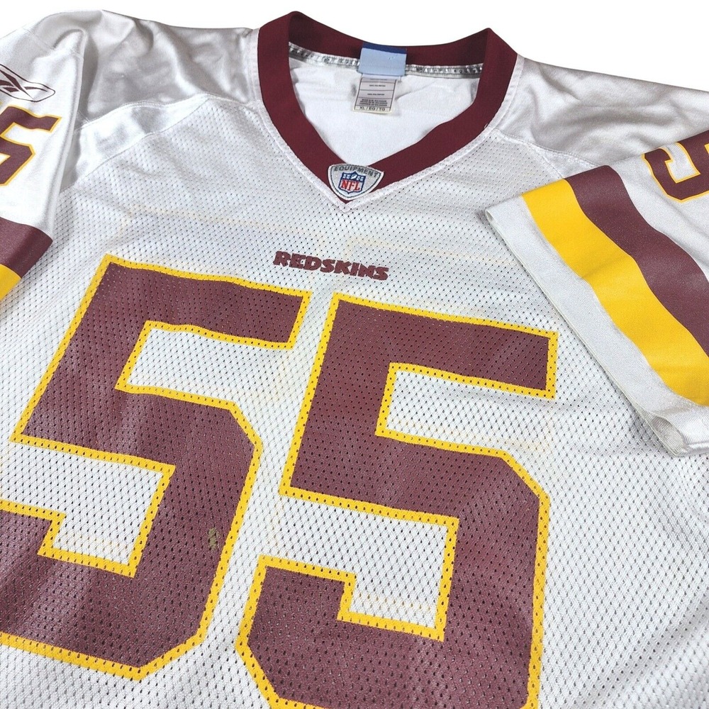 Reebok Washington Redskins #55 TAYLOR XL NFL Jersey Signed by #17 Jason Campbell